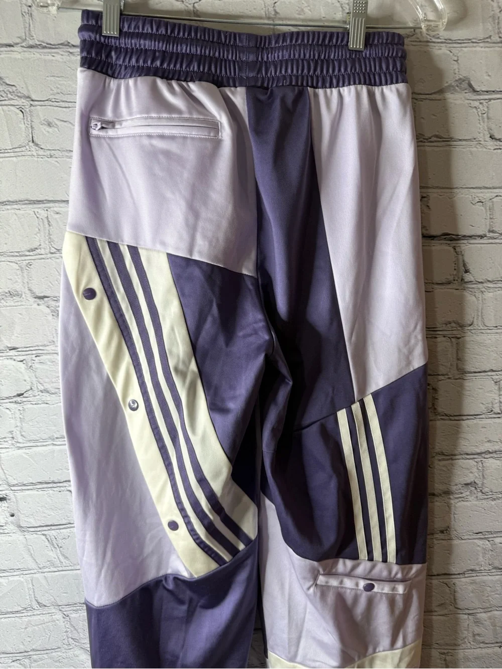 Women’s adidas originals track pants Danielle Cathari patchwork tech purple - Picture 9 of 15